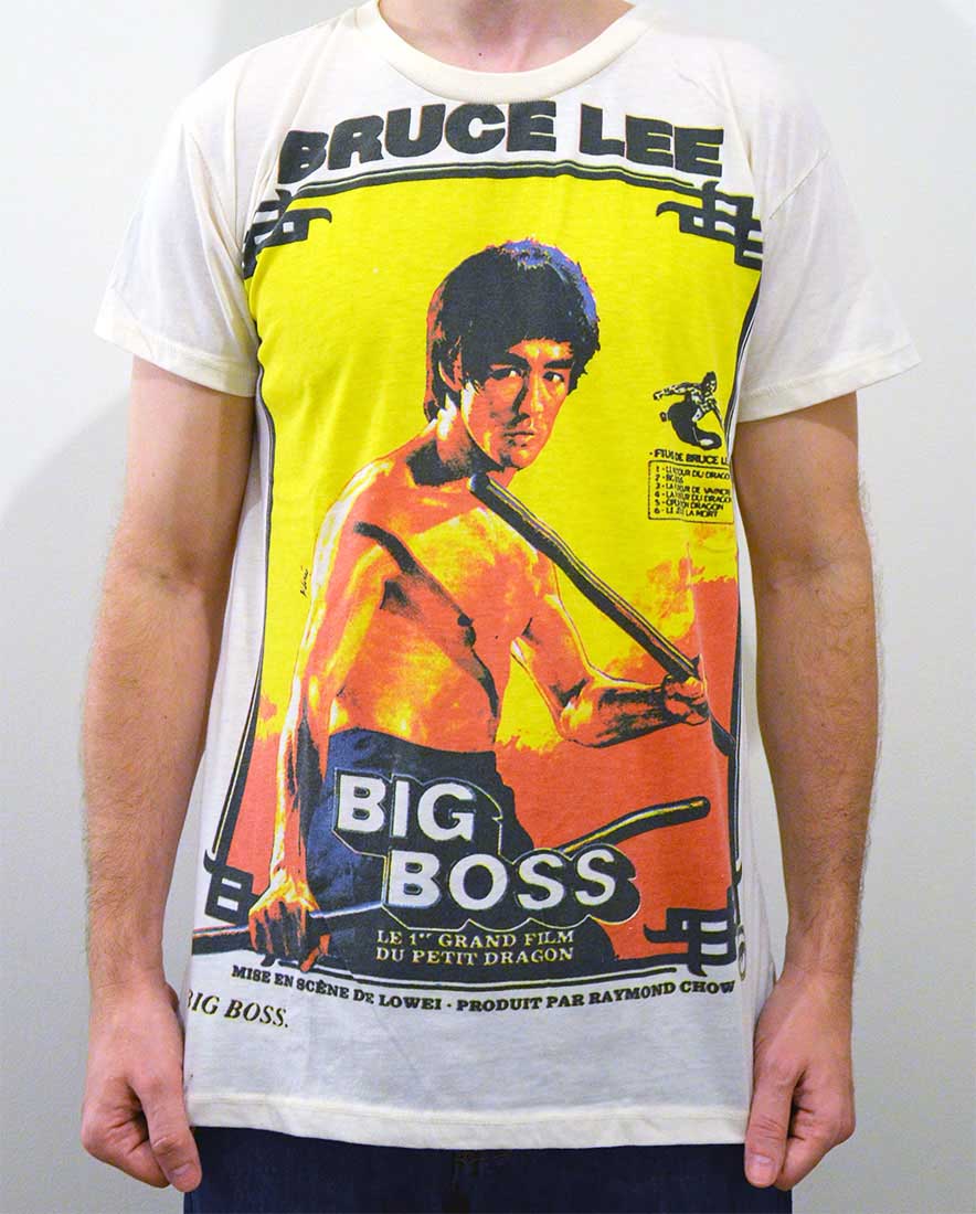 Tshirt Bruce Lee Big Boss unisex, 100% cotton, good quality.